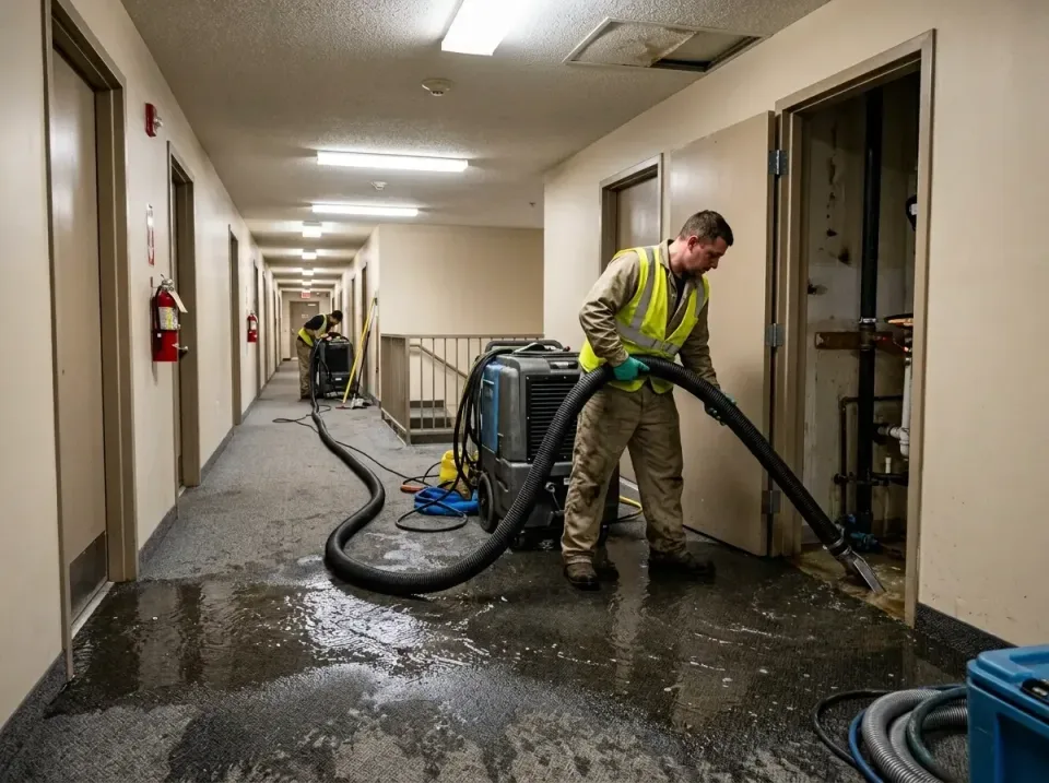 multi-unit-apartment-hallway-f-005 — frequently asked questions, Emergency Burst Pipe Water Extraction & Removal in South Ha…